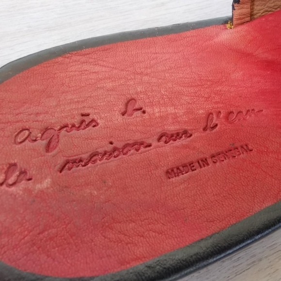 Agnes b flip flops - Picture 3 of 4